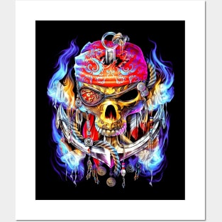 Skull Raiders Motor Posters and Art